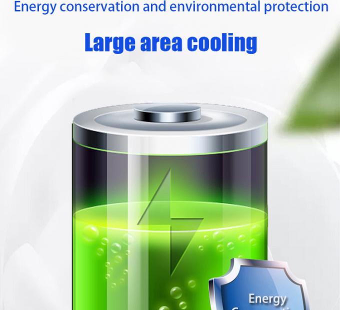 Πιστοποίηση SPAE053D CE Βιομηχανικός εξατμιστικός ψυκτικός με τρεις ανεμιστήρες για ψυχρό δωμάτιο 2