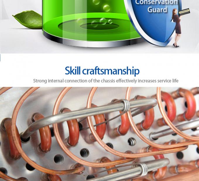 Πιστοποίηση SPAE053D CE Βιομηχανικός εξατμιστικός ψυκτικός με τρεις ανεμιστήρες για ψυχρό δωμάτιο 3