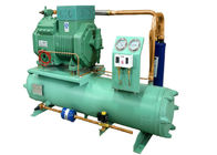 4DES-5Y Water Cooling Unit , Semi Enclosed Compressor Water Condensing Unit 5HP Long Lifespan