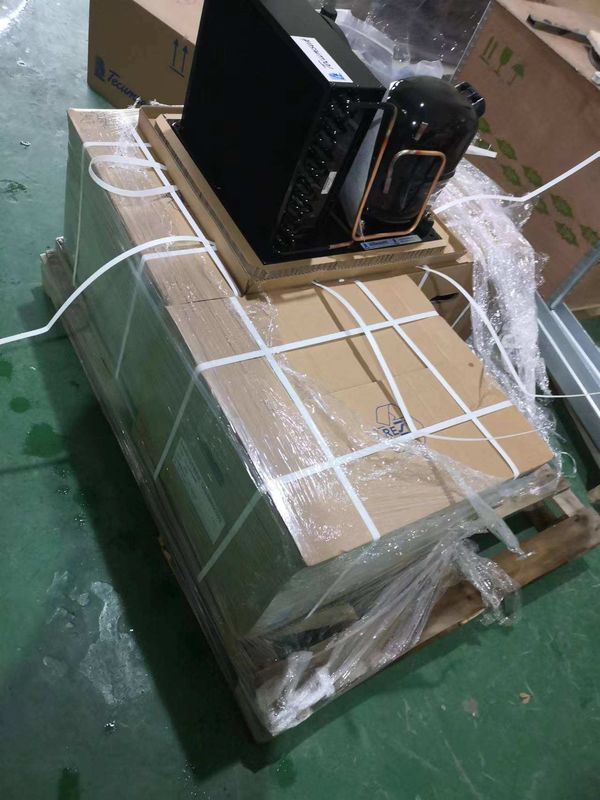 CAJ2446ZBR Tecumseh συμπιεστής 1 hp μονάδα συμπύκνωσης 220V ac μονάδα συμπύκνωσης R404A μονάδες συμπύκνωσης ψυγείου