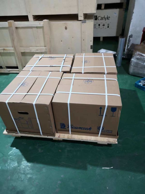 CAJ2446ZBR Tecumseh συμπιεστής 1 hp μονάδα συμπύκνωσης 220V ac μονάδα συμπύκνωσης R404A μονάδες συμπύκνωσης ψυγείου