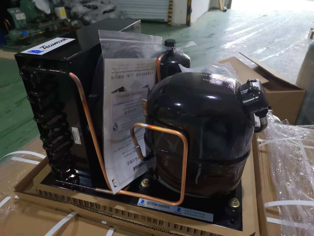 CAJ2446ZBR Tecumseh συμπιεστής 1 hp μονάδα συμπύκνωσης 220V ac μονάδα συμπύκνωσης R404A μονάδες συμπύκνωσης ψυγείου
