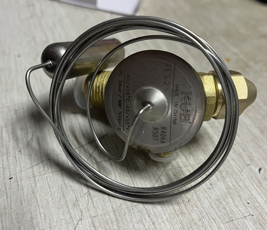 TES2 Κατασκευασμένο στην Κίνα KUB μάρκα R404A ψυκτικό ψυκτικό βαλβίδα επέκτασης θερμικής επέκτασης βαλβίδα τιμή