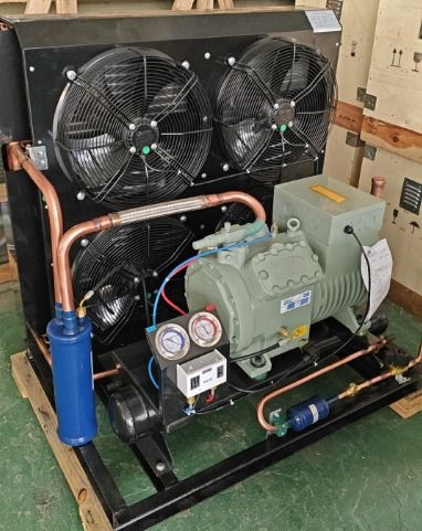 Μονάδα Ψύξης με Πιστοποίηση CE, κατάλληλη για 240m² με αερόψυκτο συμπυκνωτή και τέσσερις ανεμιστήρες, συμπιεστή εμβολοφόρο 25HP, Τιμή Μονάδας Συμπύκνωσης