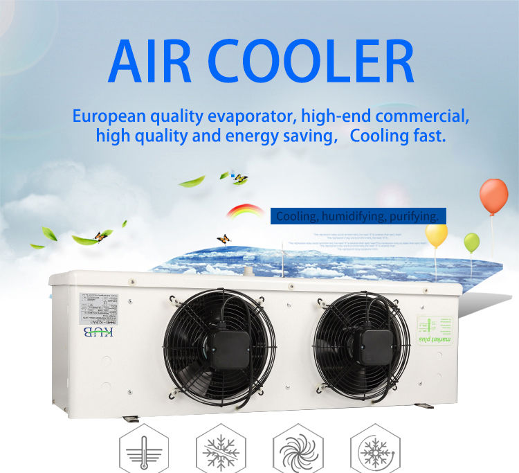 Καλύτερης ποιότητας περιστροφικός εξατμιστής ψύξης αέρα για εστιατόριο ψυγείο εξατμιστής σωλήνα πυρήνα κινητήρα με συμπιεστή