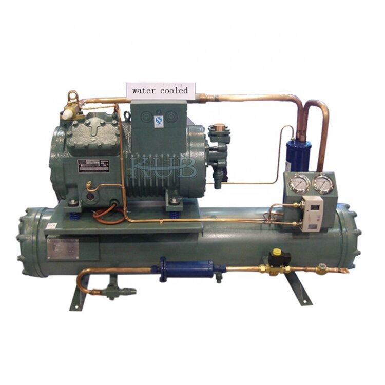 Σύστημα ψύξης συμπιεστή KUB 4FES-5 5HP για ψύκτη νερού ψυκτικού θαλάμου Μονάδα συμπύκνωσης Εύκολο στη λειτουργία