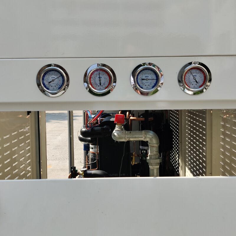 40HP ψυγείο με ψύξη αέρα με συμπιεστή Copeland και ψυκτικό R404A για βιομηχανική ψύξη