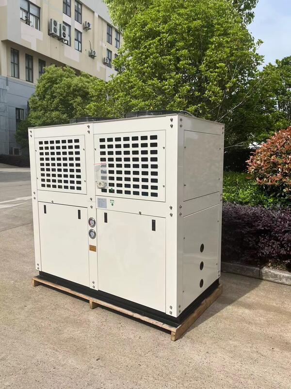 FNVS-100 KUB ολοκαίνουργια ανταλλακτικά φεγγάρι κατακόρυφο ορθογώνιο βιομηχανικό ψυγμένο με αέρα συμπυκνωτή χαλκού σωλήνα αλουμίνιο fin 380V