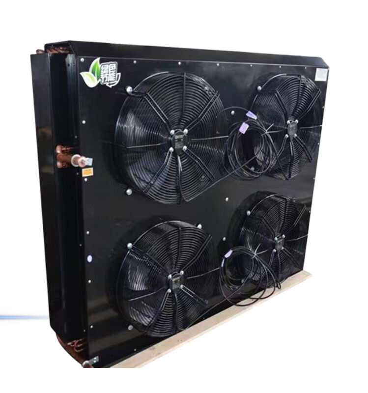 KUB FNH4-120 Mini Air Cooled Condenser 380V Χάλκινος Σωλήνας Αλουμινένιο Πτερύγιο Νέα Βιομηχανική Μονάδα Ψύξης Πολλαπλών Ψυκτικών