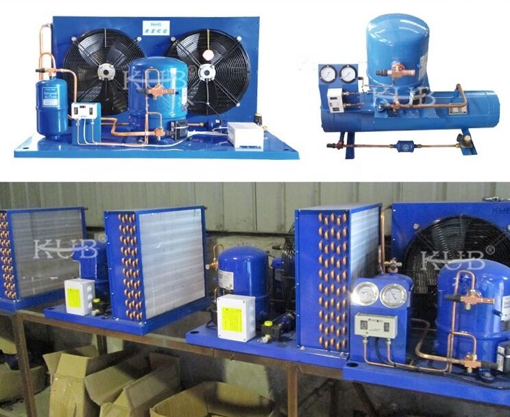 MT64/WN05M Συμπιεστής εμβόλου MT64 Συμπιεστής 5hp Ψυχόμενη με νερό Συμπυκνωτική Μονάδα Ψύξης Αποθήκης Ψύξης Εύκολη Λειτουργία