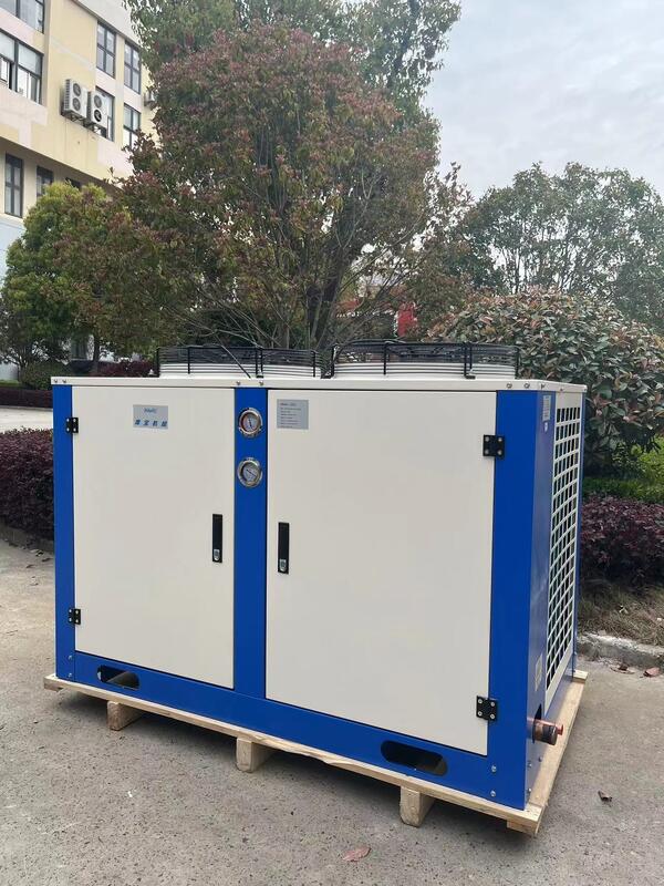S10-52Y Italy Frascold 10HP Compressor Condensing Unit Water Cooled Cold Storage Refrigeration Unit Easy to Operate