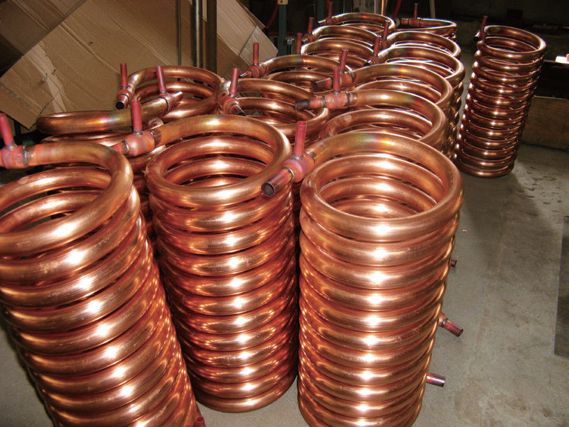 Μικρό μέγεθος TY2253 η δομή της διπλής σπείρας συμπυκνωτών διπλός-σωλήνων μέσα στη περιφερειακή διαμόρφωση απόδοσης