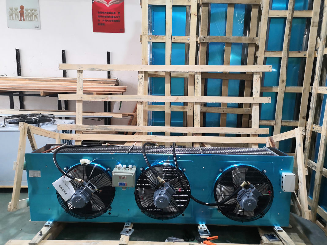 Τριφασικός χημικός explosionproof αεροψυχραντήρας κρύων δωματίων εξατμιστήρων R404a δ-τύπων