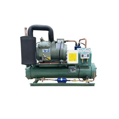 Μονάδα συμπύκνωσης ψύξης νερού 5HP με συμπυκνωτή θαλασσινού νερού για ψυχρό δωμάτιο 220V 3PH 60HZ